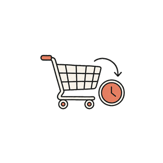 Build an abandoned cart recovery flow illustration